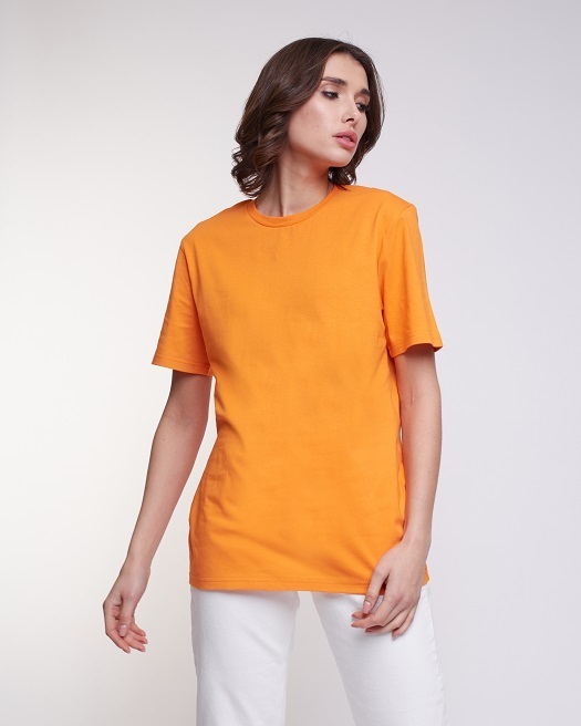 

Футболка женская Uzcotton 1-UZ-W-F-M оранжевая 6XL, Оранжевый, 1-UZ-W-F-M
