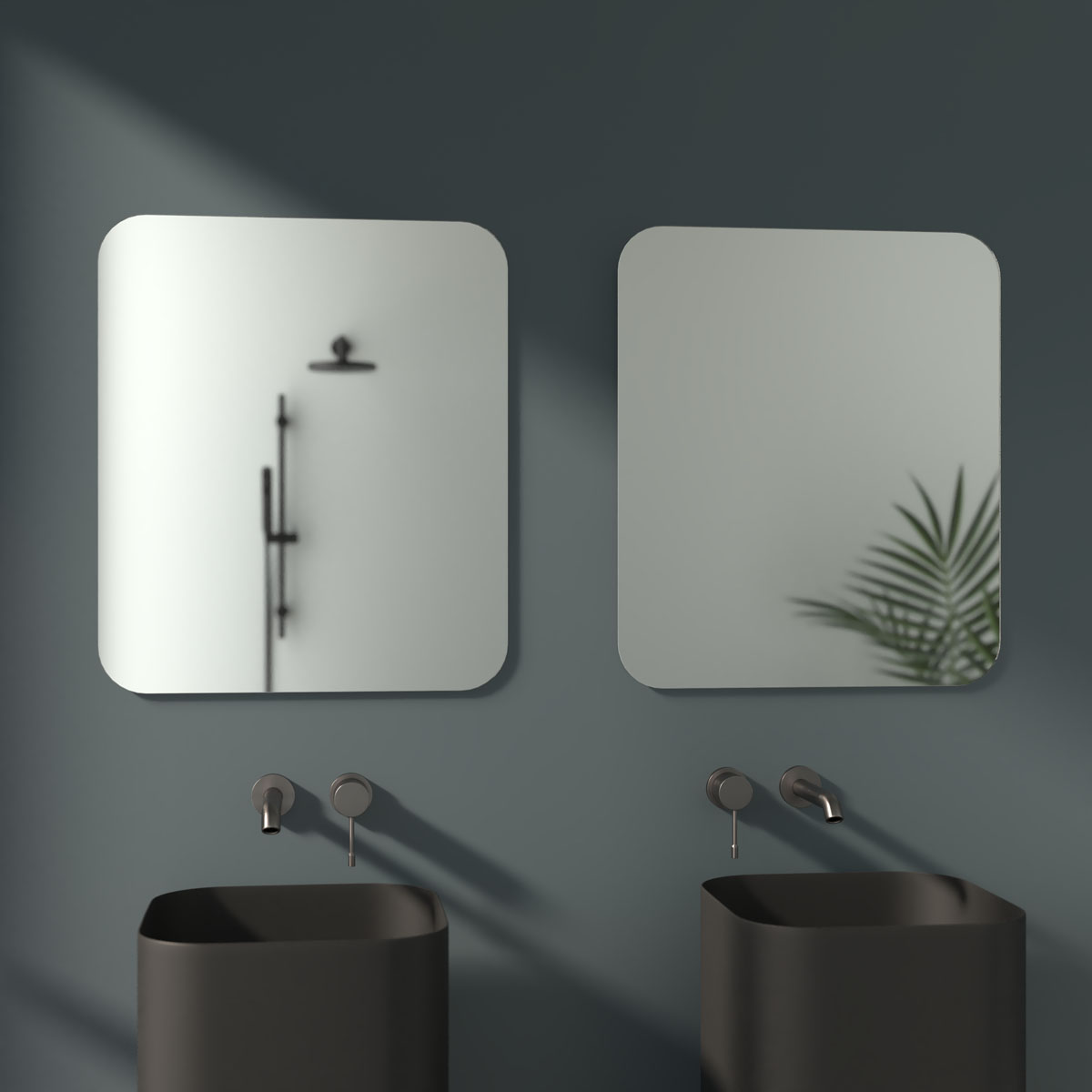 Зеркало настенное EDGE EVOFORM 60x70 см, SP 9887 настенное зеркало денвер риббек серый ширина 960 новая