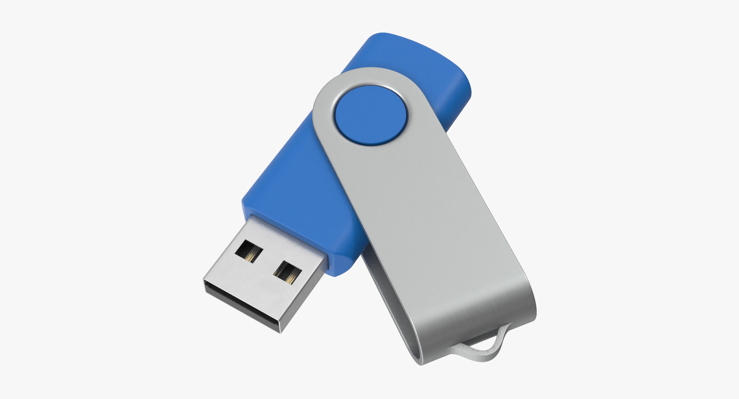 USB Flash Drive Mockup