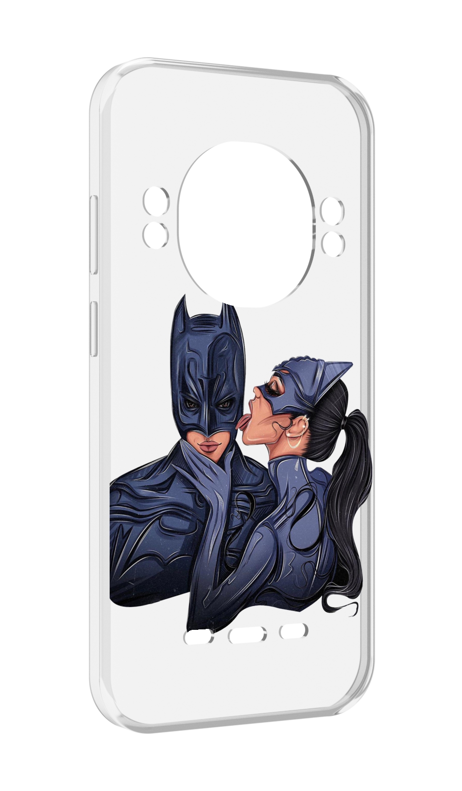 Чехол Mypads Бетман-И-Кошка для Ulefone Power Armor 16 Pro