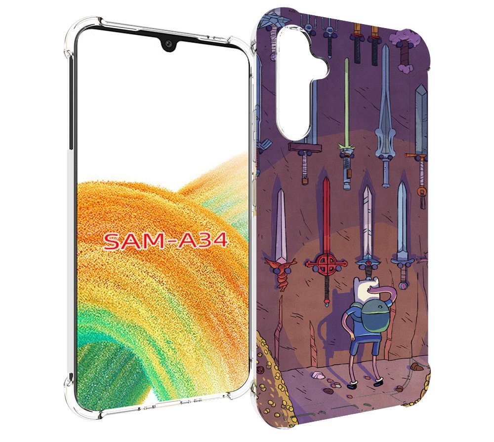 

Чехол MyPads фин ищет меч для Samsung Galaxy A34, Tocco