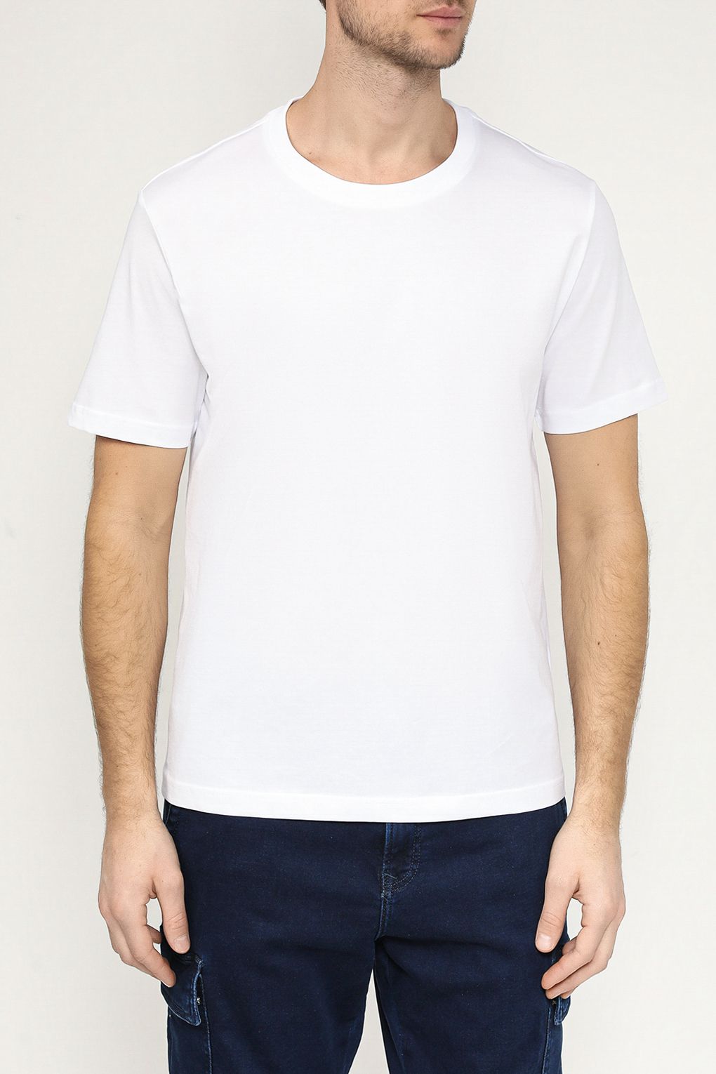 

Футболка мужская Esprit Casual 994EE2K303 белая XL, Белый, 994EE2K303