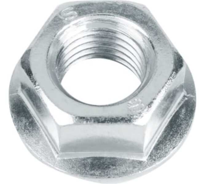 фото Гайка с фланцем невский крепеж м4, din 6923, 1 кг 830559