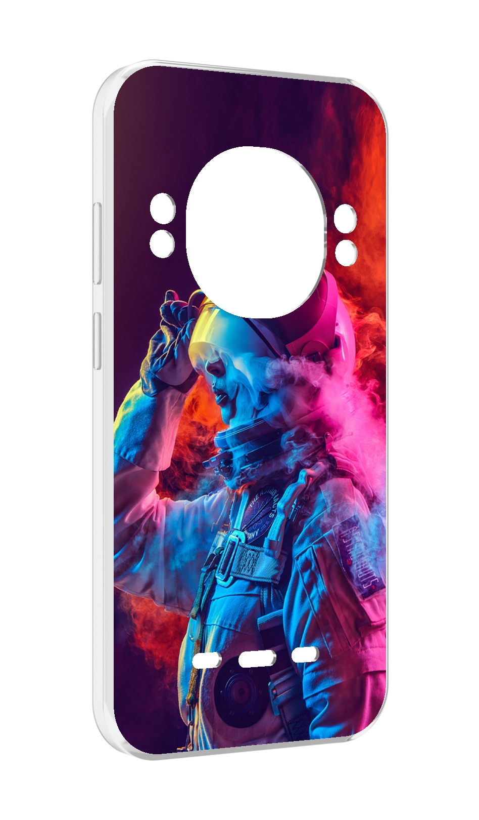 

Чехол Mypads Астронавт В Дыму для Ulefone Power Armor 16 Pro, Прозрачный, Tocco