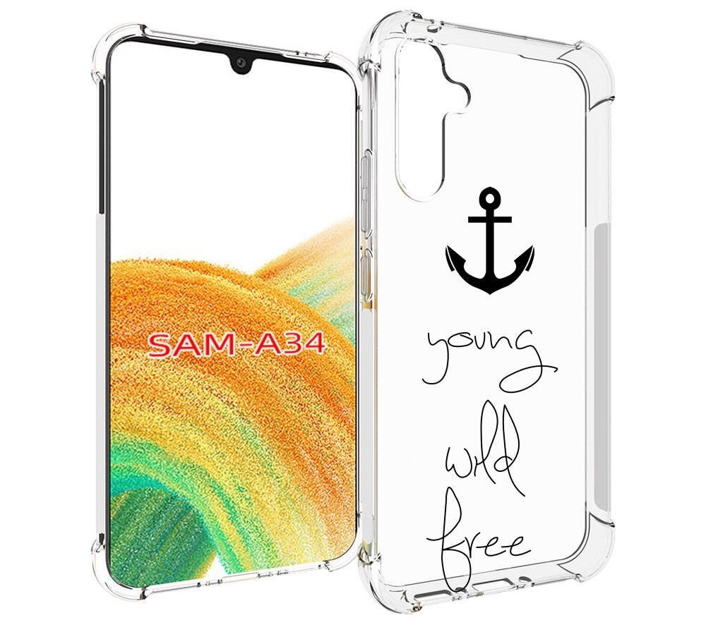 

Чехол MyPads ты-будешь-свободным для Samsung Galaxy A34, Tocco