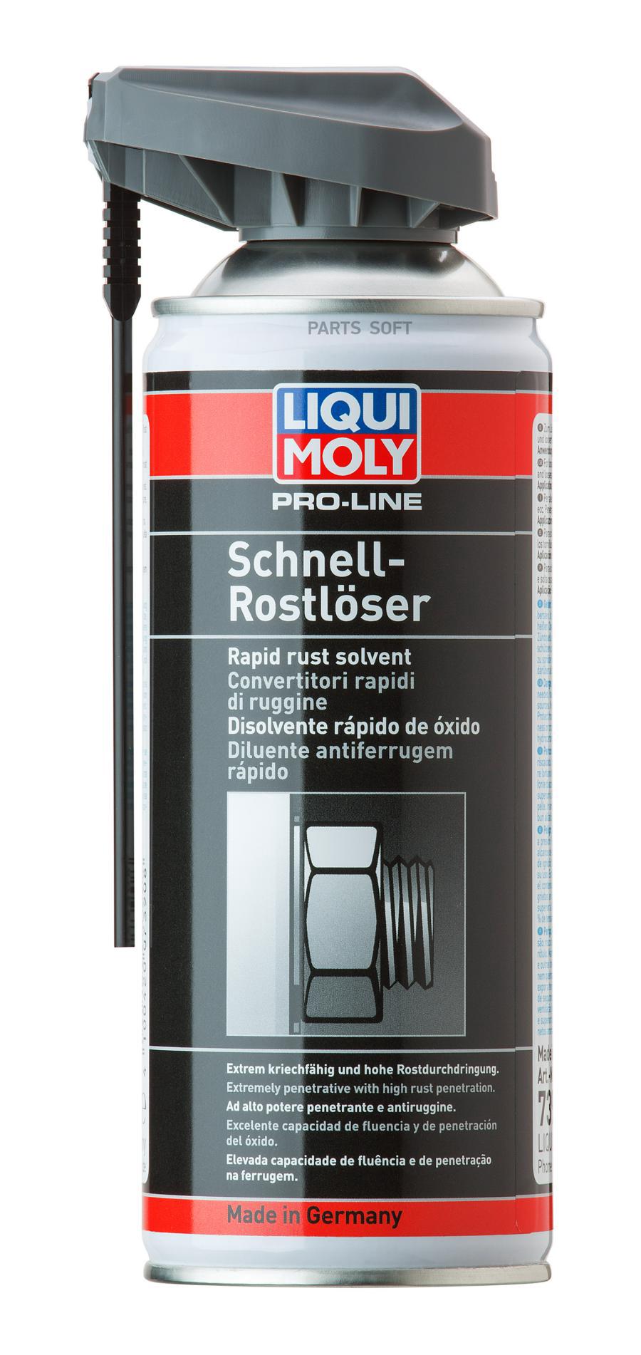 

Растворитель ржавчины pro-line schnell-rostloser 0,4l, Прозрачный