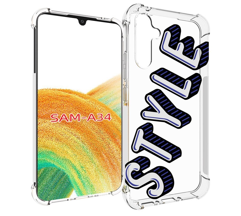 

Чехол MyPads стиль для Samsung Galaxy A34, Tocco
