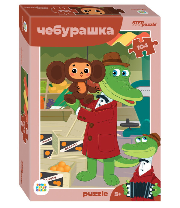 

Пазл Чебурашка, 104 элемента Step Puzzle