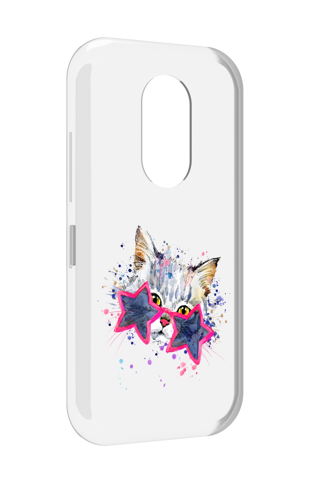 

Чехол MyPads звездные очки для Doogee S61 / S61 Pro, Прозрачный, Tocco