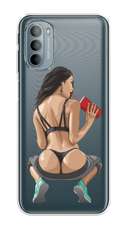 

Чехол на Motorola Moto G31 "Сочные булочки", Бежевый;красный;черный, 241850-6