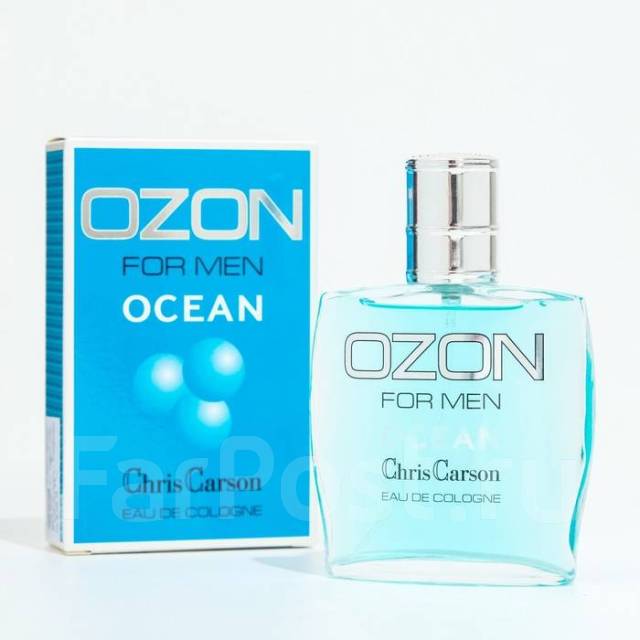 Одеколон мужской Positive parfum, OZON FOR MEN OCEAN, 60 мл мужской шампунь clear men против перхоти icy ocean 380 мл