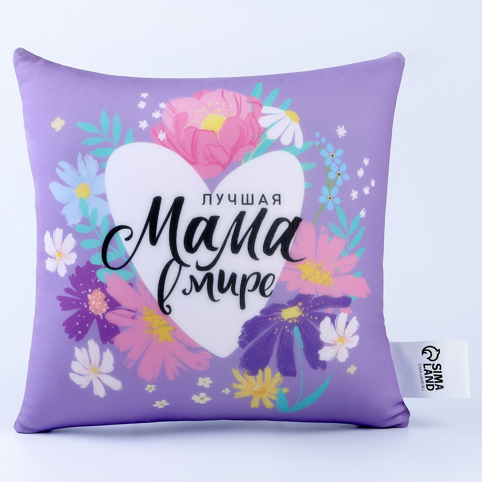 Подушка Mni Mnu Лучшая мама 25x25 см 2920₽