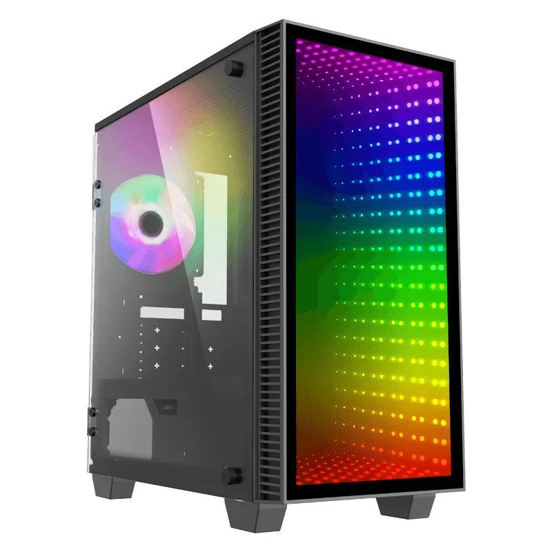 

Корпус компьютерный GAMEMAX Mini Abyss черный, Mini Abyss