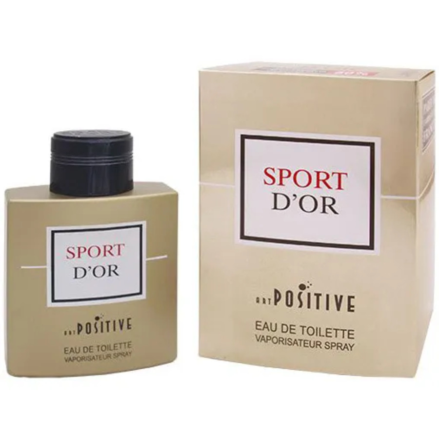 фото Туалетная вода мужская sport d'or, 90 мл positive parfum