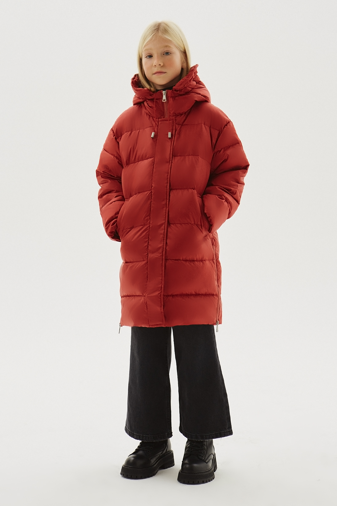 

Пуховик детский Baon BK0022505, red, 146, Красный, BK0022505
