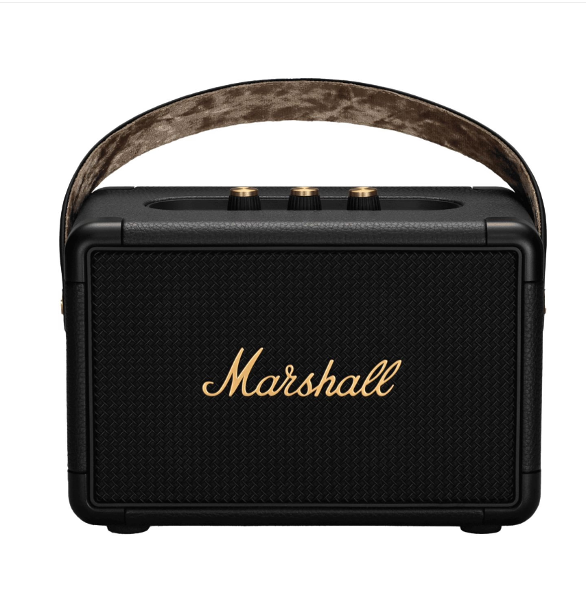 

Портативная колонка Marshall Kilburn II Black and Brass Black, Черный;золотистый, Kilburn II Black and Brass