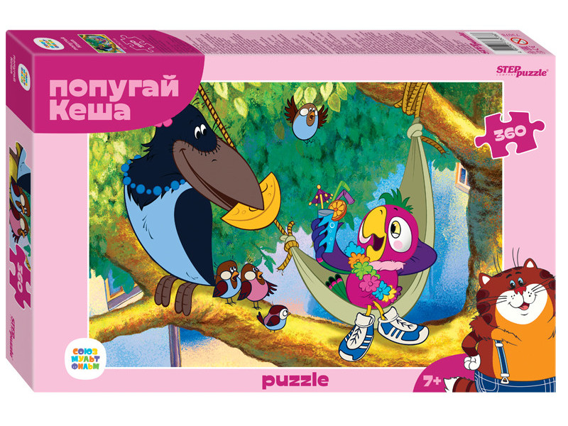 

Пазл Попугай Кеша, 360 элементов Step Puzzle