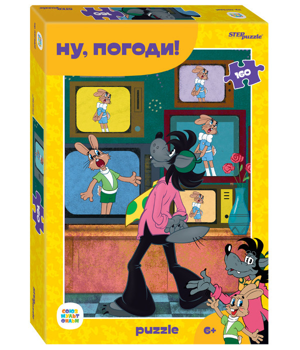 

Пазл Ну, погоди!, 160 элементов Step Puzzle