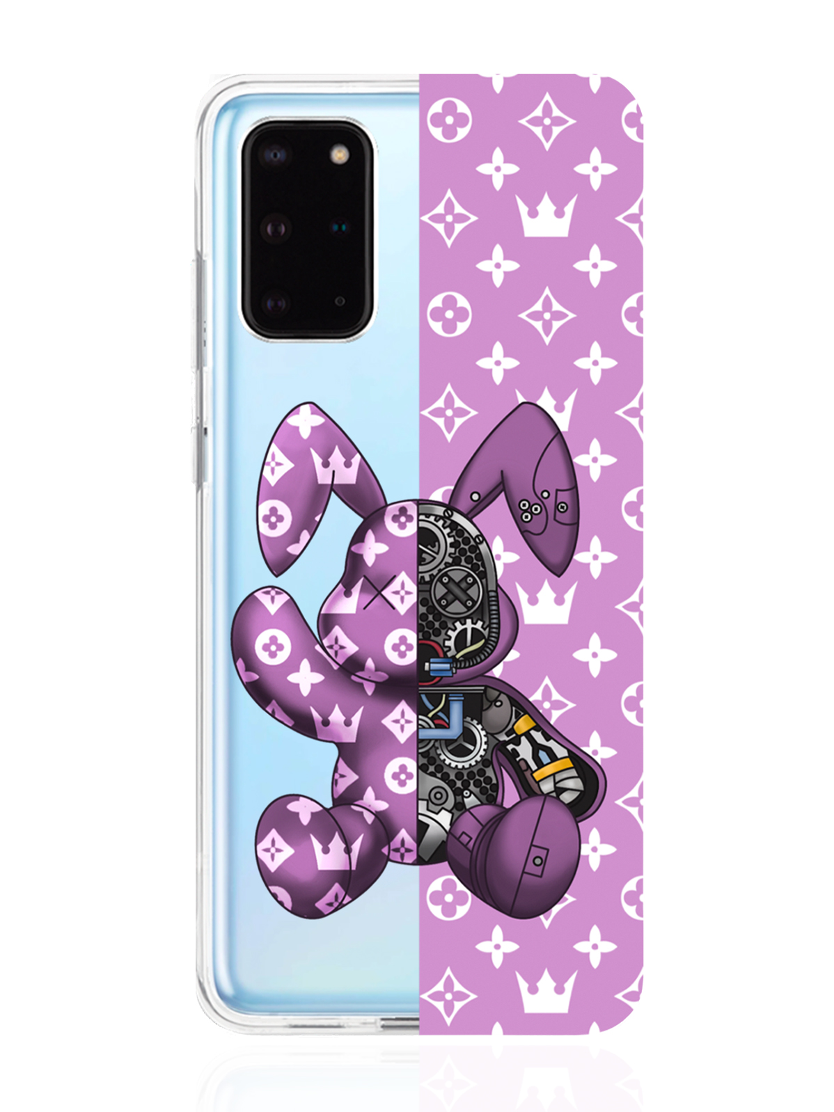 

Чехол MustHaveCase для Samsung Galaxy S20+ Bunny Розовый прозрачный, Samsung Galaxy S20+ Bunny Розовый+
