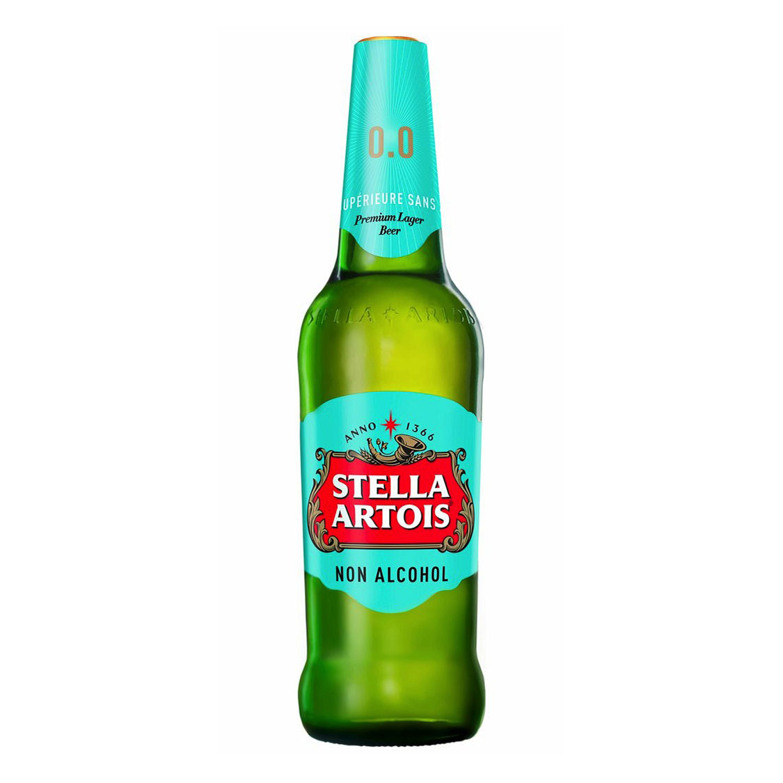 

Безалкогольное пиво Stella Artois светлое 0,5% 0,44 л
