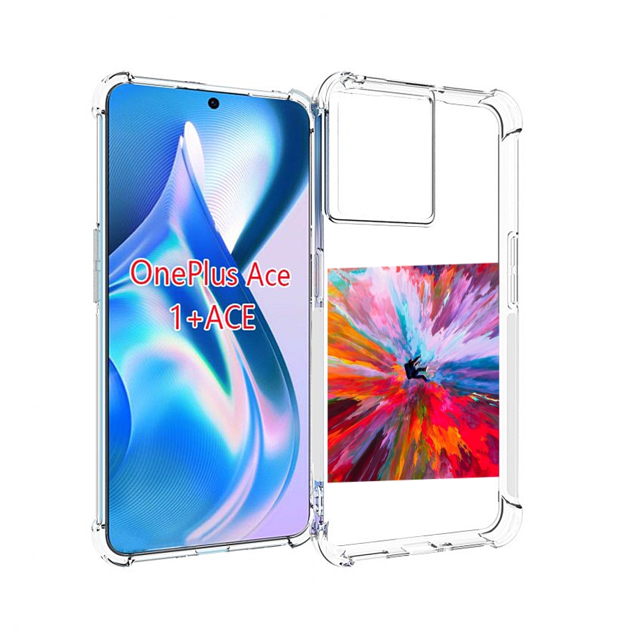 

Чехол MyPads красочный астранавт для OnePlus Ace, Прозрачный, Tocco