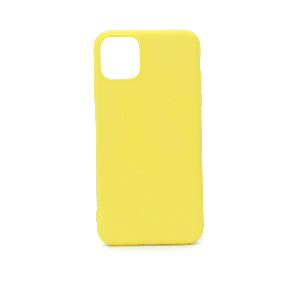 

Чехол Soft Touch для Apple Iphone 11 Pro Max, Желтый, SST-122