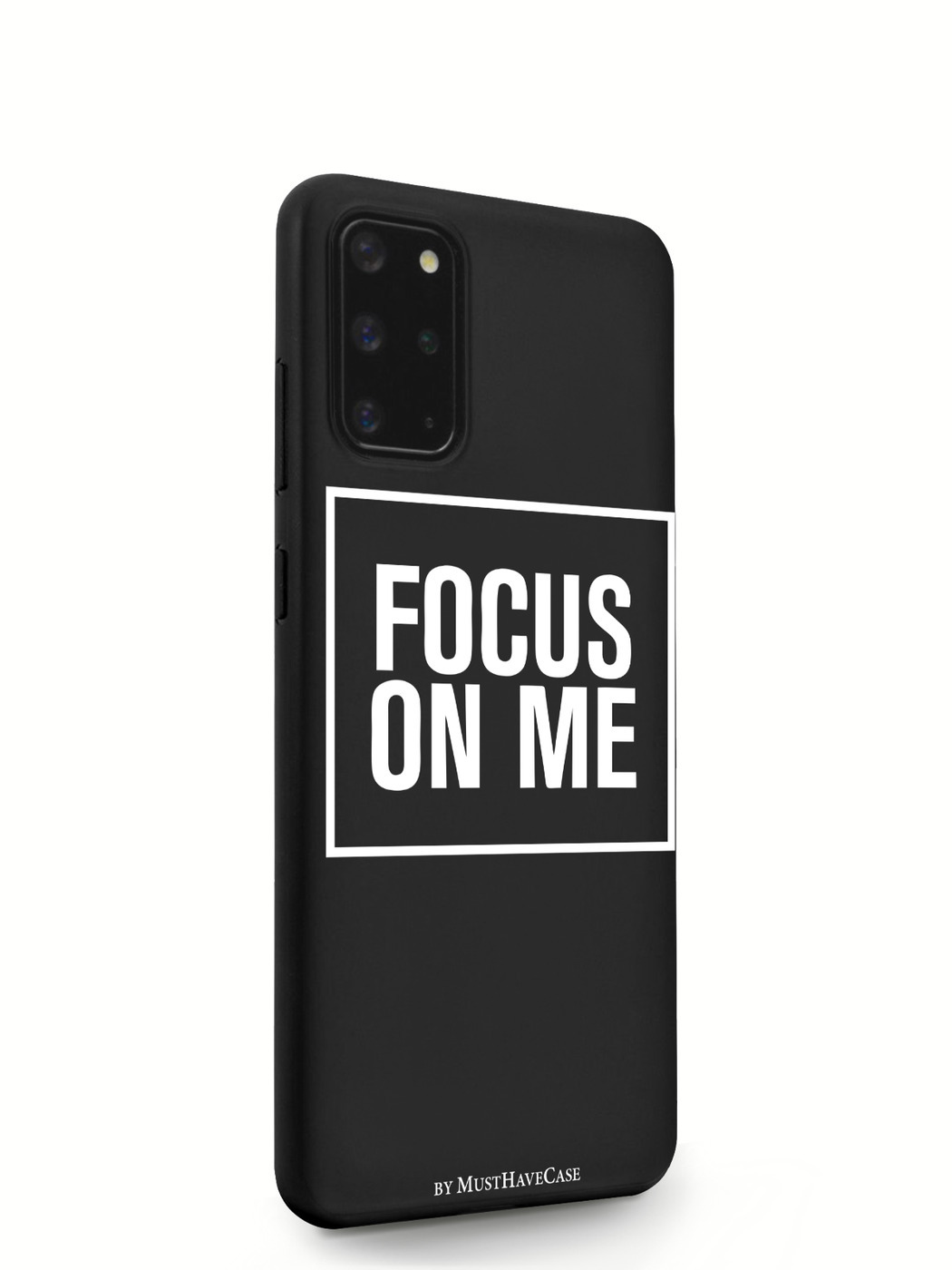 фото Чехол musthavecase для samsung galaxy s20+ focus on me черный