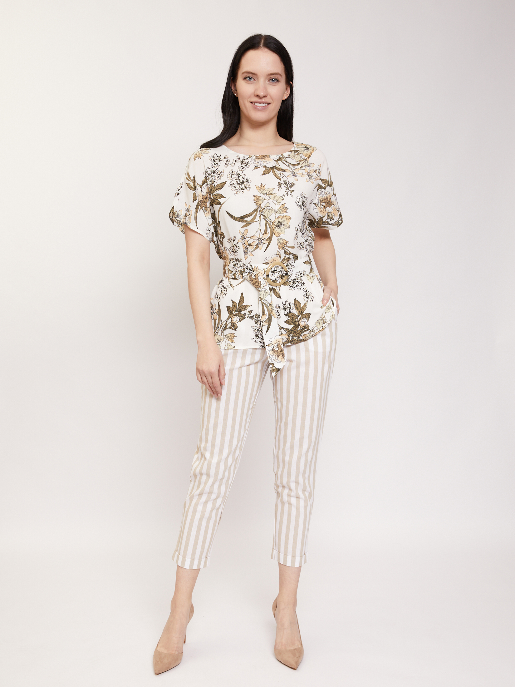 

Блуза женская Zolla z02125128Y05310P0 бежевая XXL, z02125128Y05310P0
