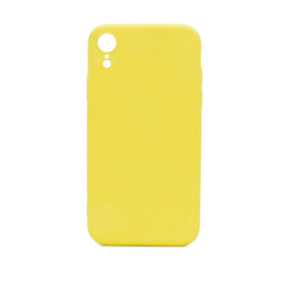 

Чехол Soft Touch для Apple Iphone Xr, Желтый, SST-120