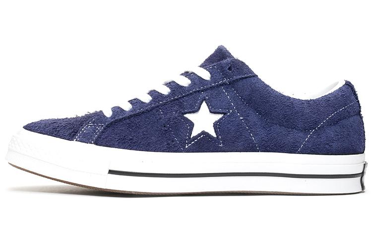 

Кеды унисекс Converse One Star синие 35 EU, Синий, One Star