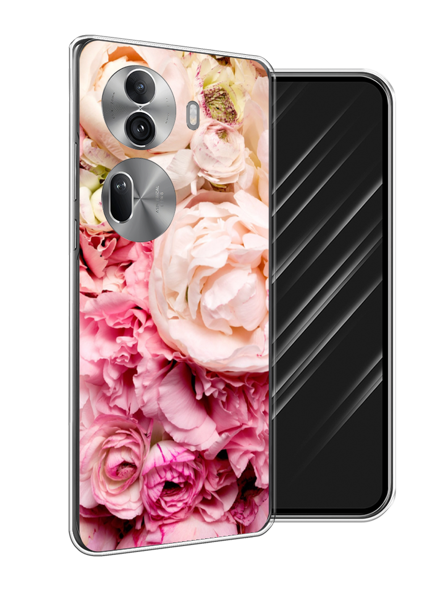 

Чехол Awog на Oppo Reno 11 Pro (Global) "Пионы яркие", Розовый, 2515950-1