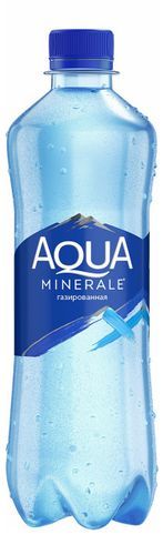 фото Вода питьевая aqua minerale сильногазированная 1 л