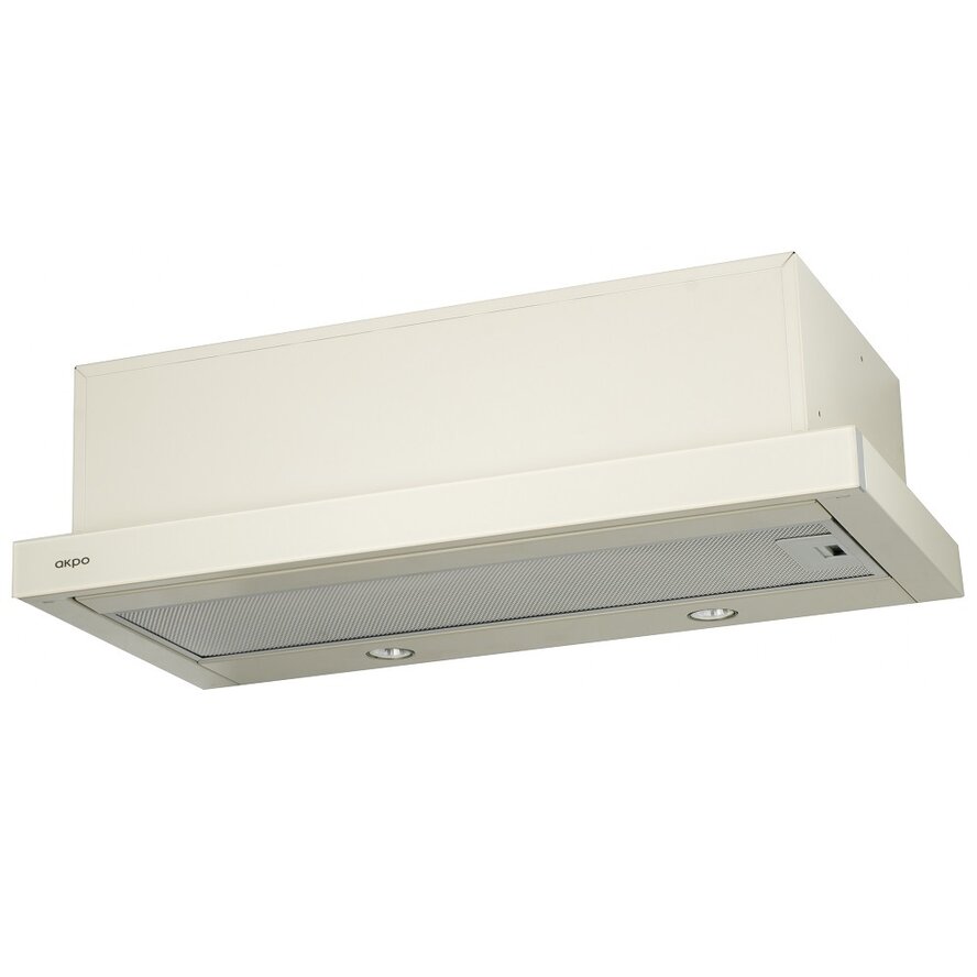 

Вытяжка встраиваемая AKPO WK-7 Light eco glass 50 бежевый, WK-7 Light eco glass 50