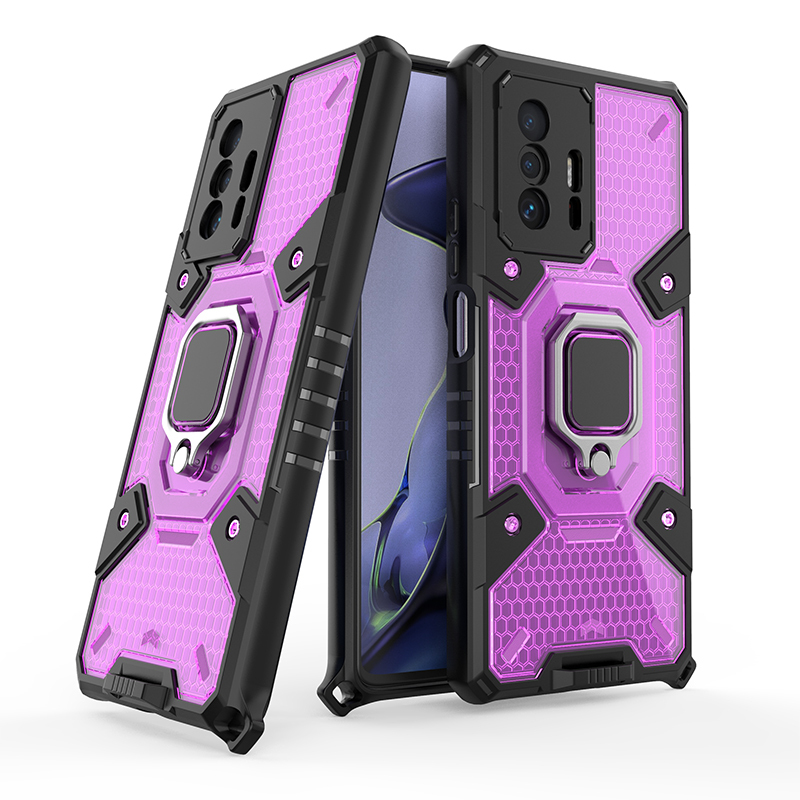 

Чехол противоударный Black Panther Innovation Case для Xiaomi Mi 11T (Pro), Фиолетовый