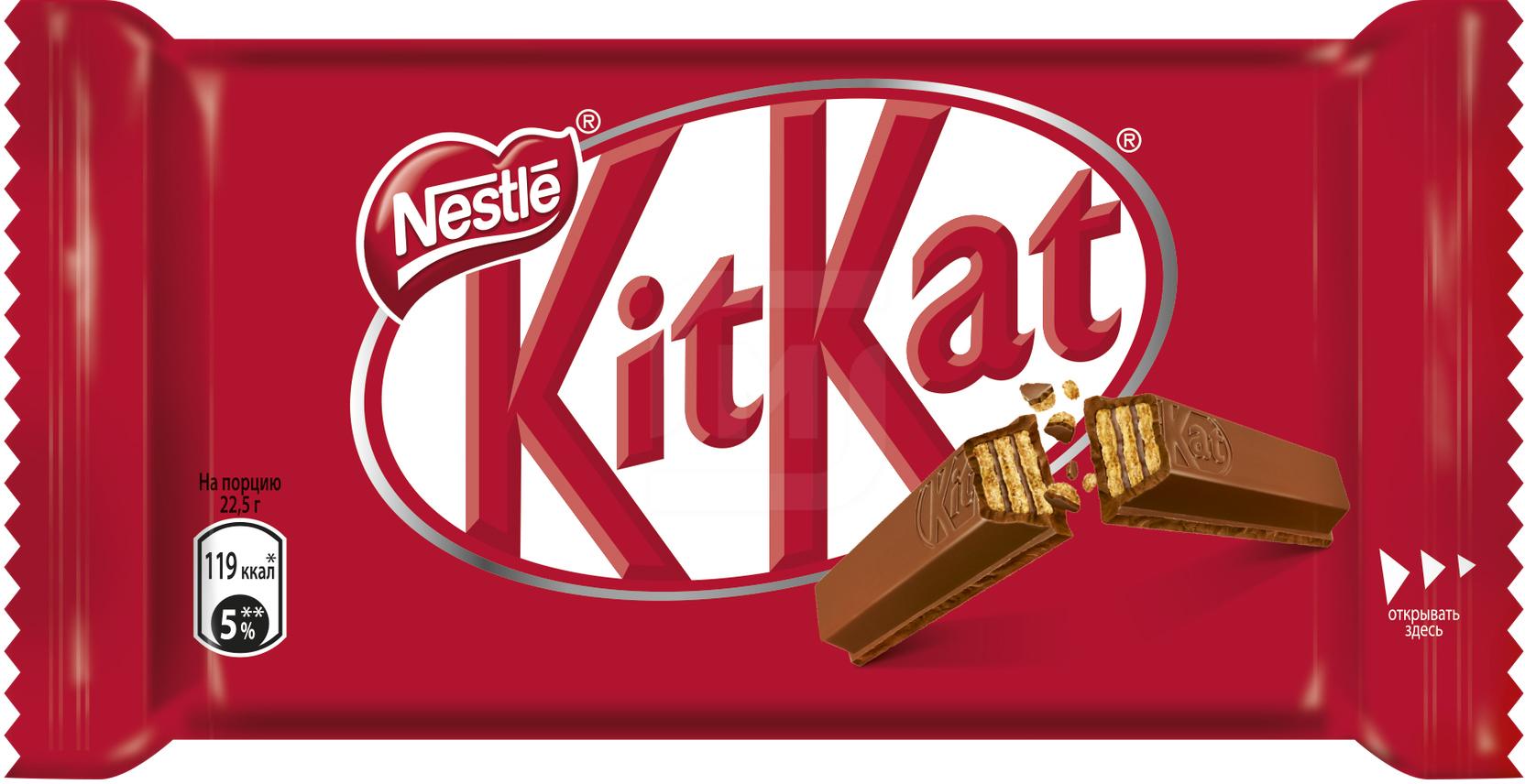 

Батончик KitKat 4 Пальца 41,5 г