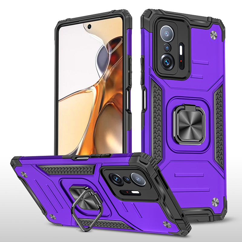 

Чехол противоударный Black Panther Legion Case для Xiaomi Mi 11T (Pro), Фиолетовый