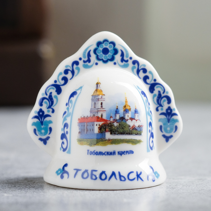 

Колокольчик в виде кокошника «Тобольск. Кремль»