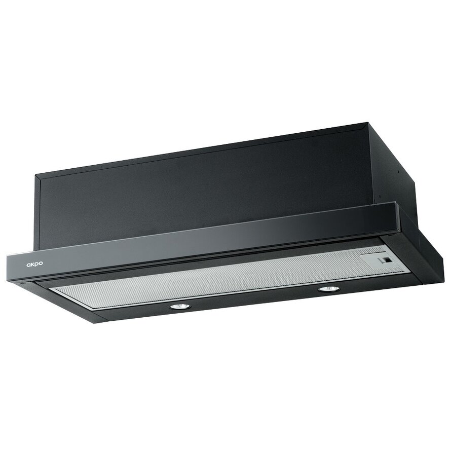

Вытяжка встраиваемая AKPO WK-7 Light eco glass 60 1М Black, WK-7 Light eco glass 60