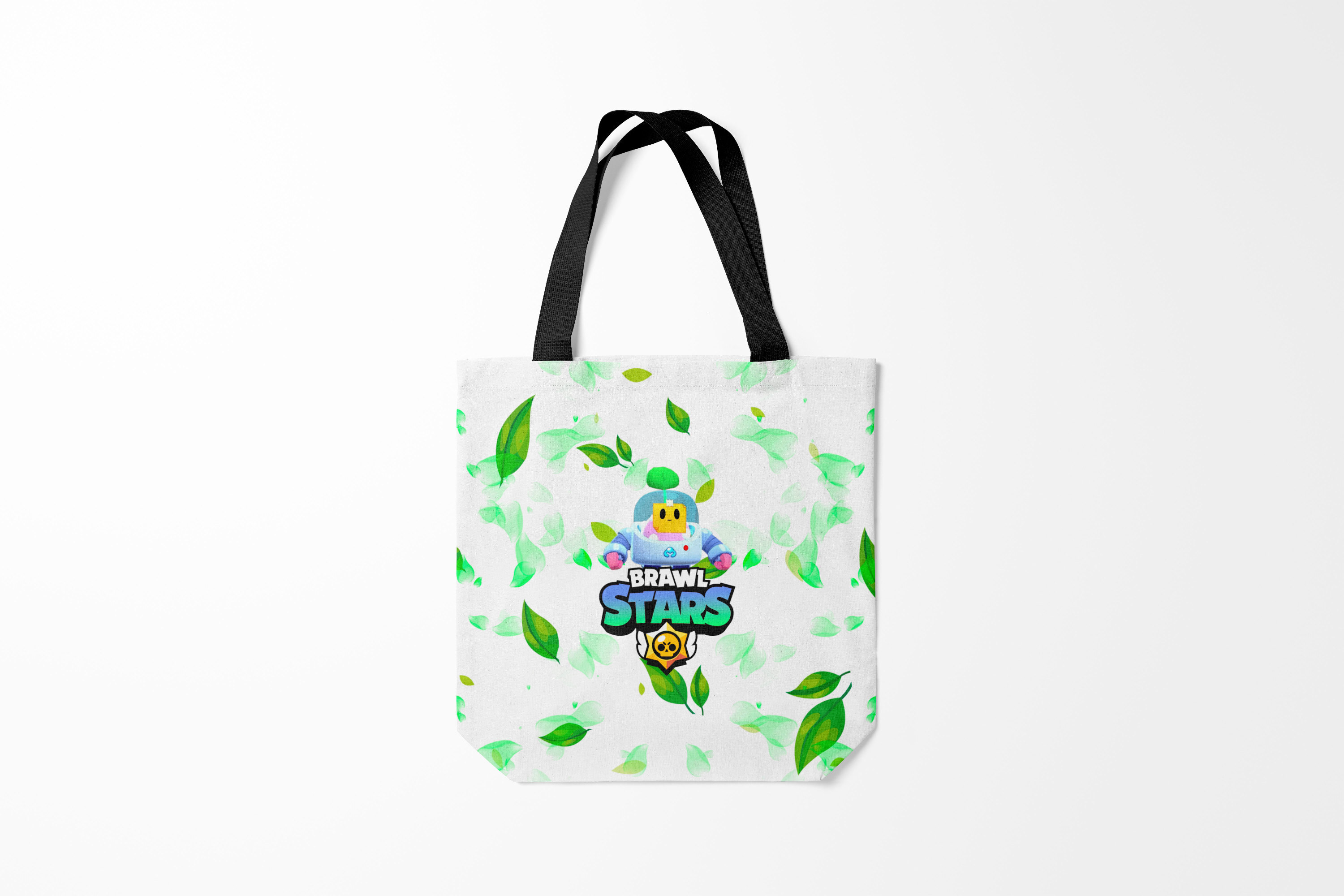 

Сумка шoппер унисекс Burnettie Brawl Stars Sprout, белый, Brawl Stars Sprout