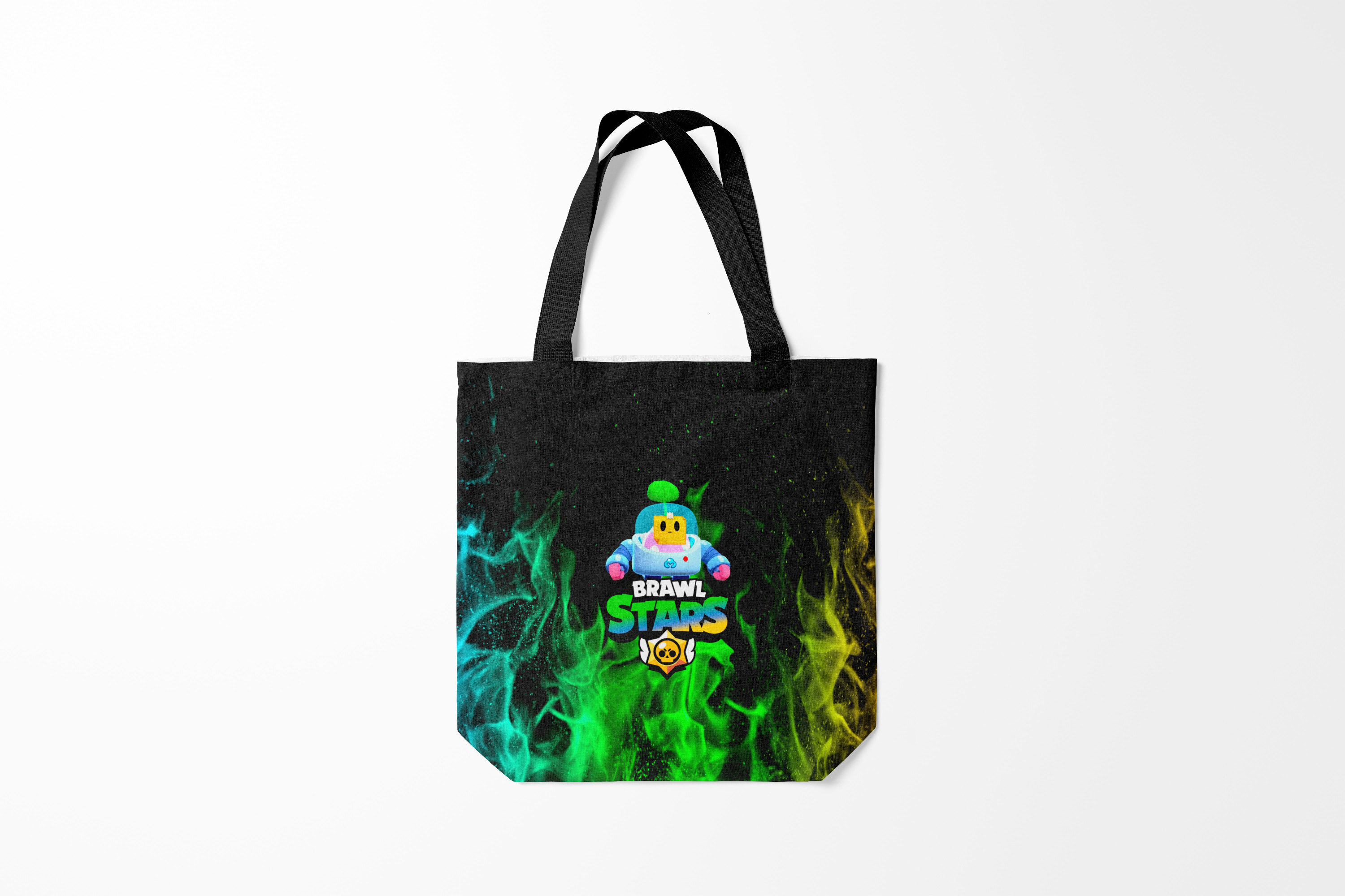 

Сумка шoппер унисекс Burnettie Brawl Stars Sprout, черный, Brawl Stars Sprout