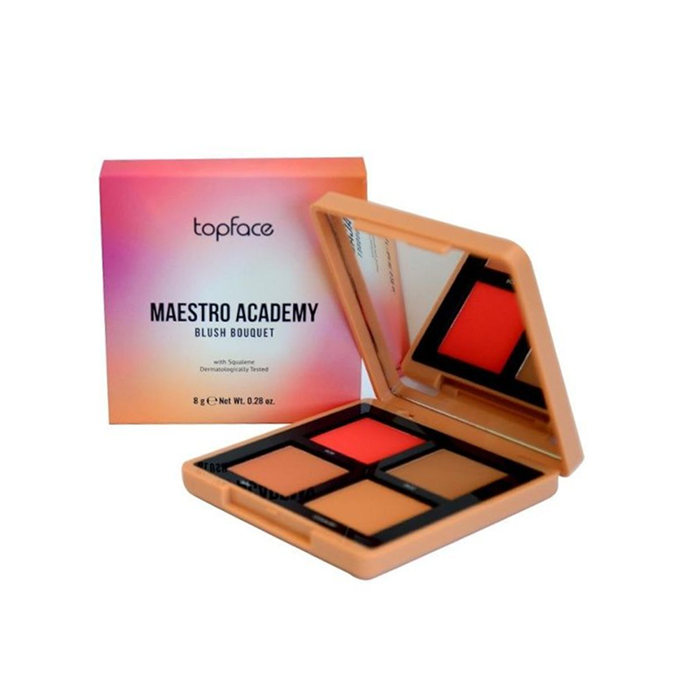 Палетка для макияжа TopFace Maestro Academy палетка для контуринга dodo girl face contour powder panel 10 оттенков набор b