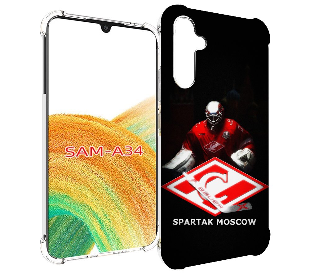 

Чехол MyPads спартак хоккей мужской для Samsung Galaxy A34, Tocco