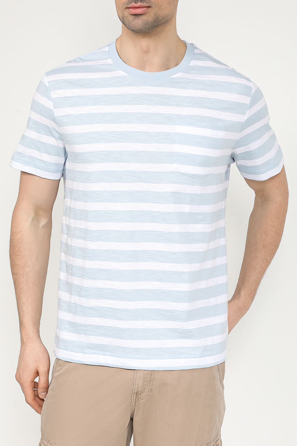 

Футболка мужская Esprit Casual 024EE2K313 голубая S, Голубой, 024EE2K313