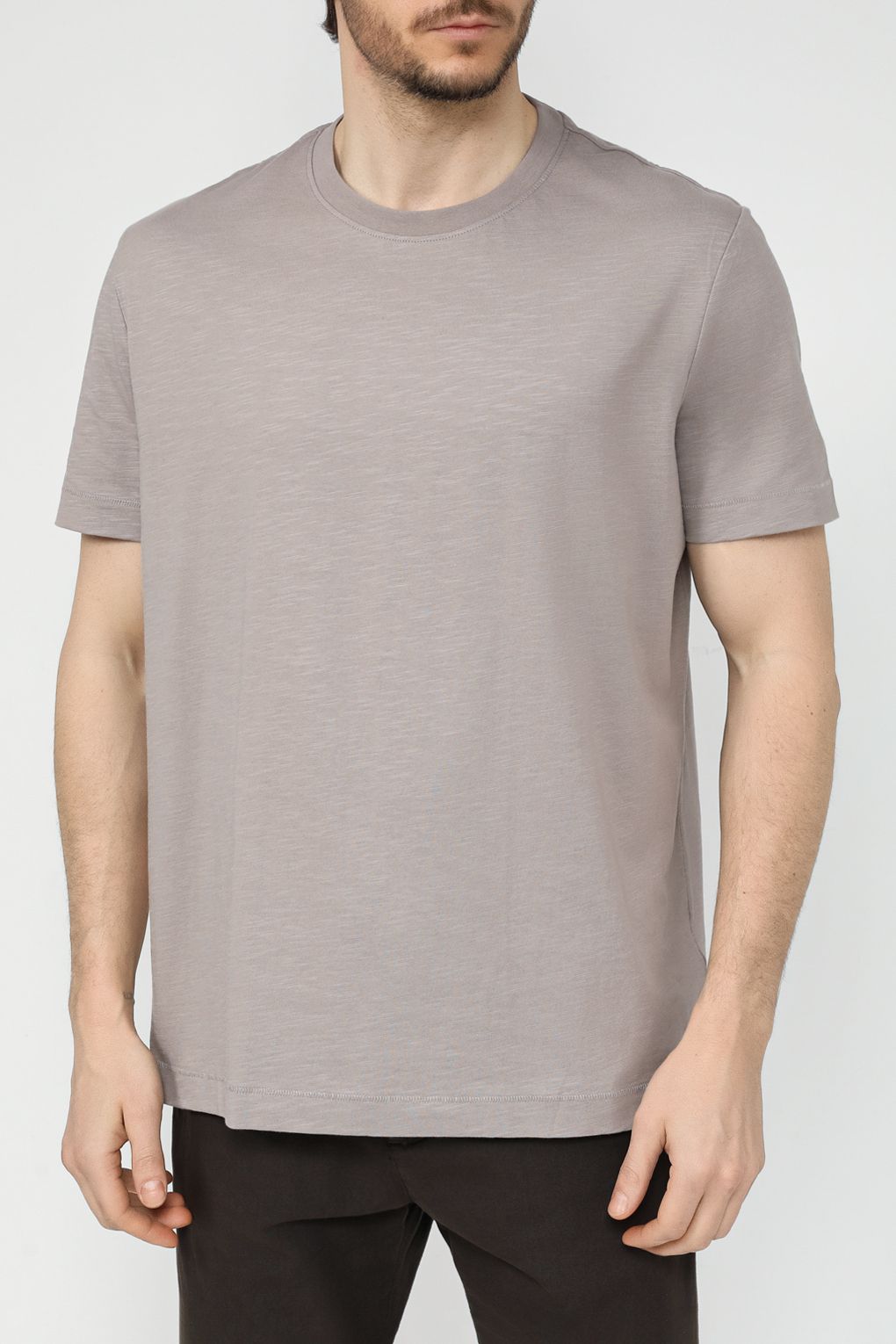

Футболка мужская Esprit Casual 024EE2K312 бежевая S, Бежевый, 024EE2K312
