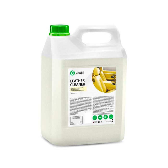 фото Очиститель обивки кондиционер для кожи leather cleaner 5кг grass 131101