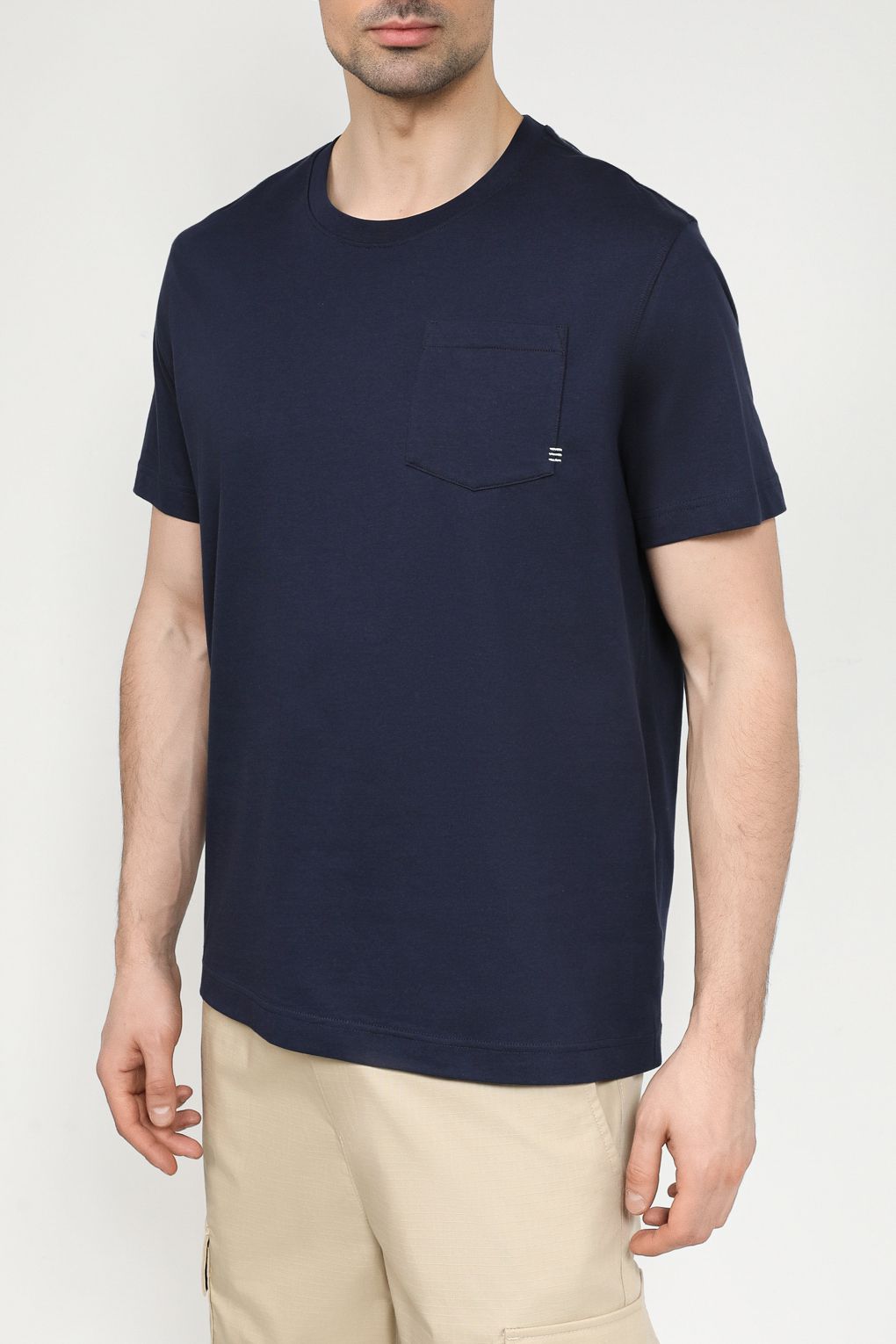 

Футболка мужская Esprit Casual 024EE2K308 синяя L, Синий, 024EE2K308