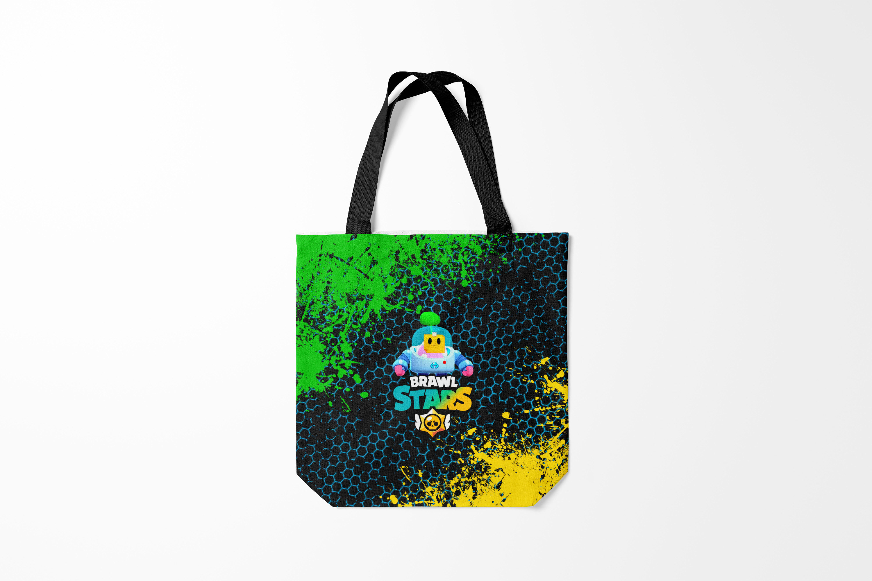 

Сумка шoппер унисекс Burnettie Brawl Stars Sprout, черный, Brawl Stars Sprout