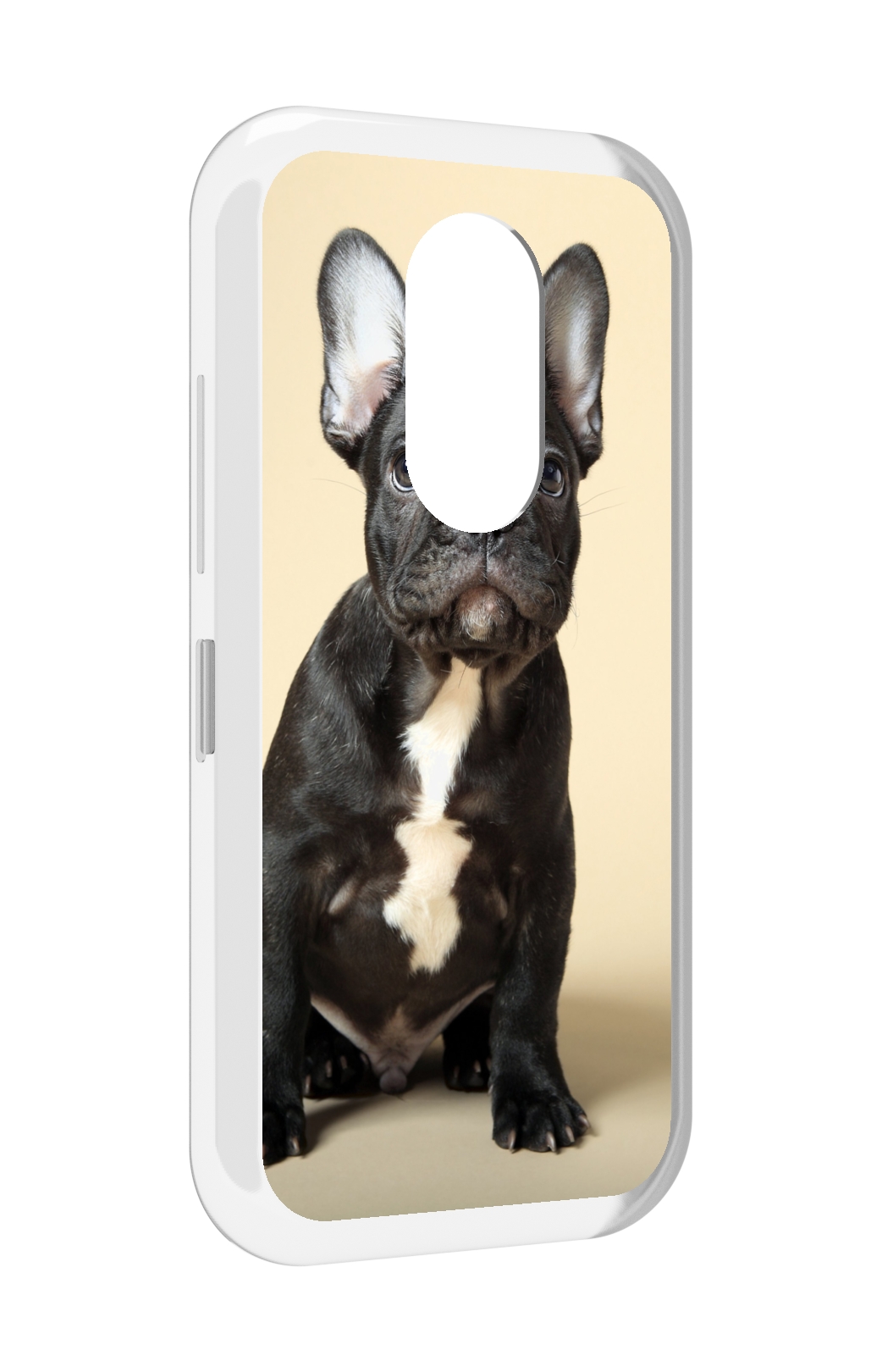 

Чехол MyPads французскии бульдог для Doogee S61 / S61 Pro, Прозрачный, Tocco
