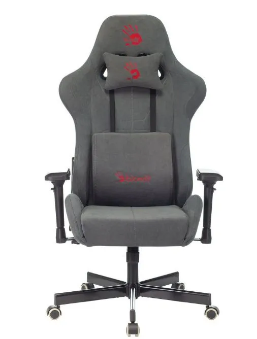 

Кресло игровое A4Tech Bloody GC-740 цвет серый, крестовина металл (1596542)
