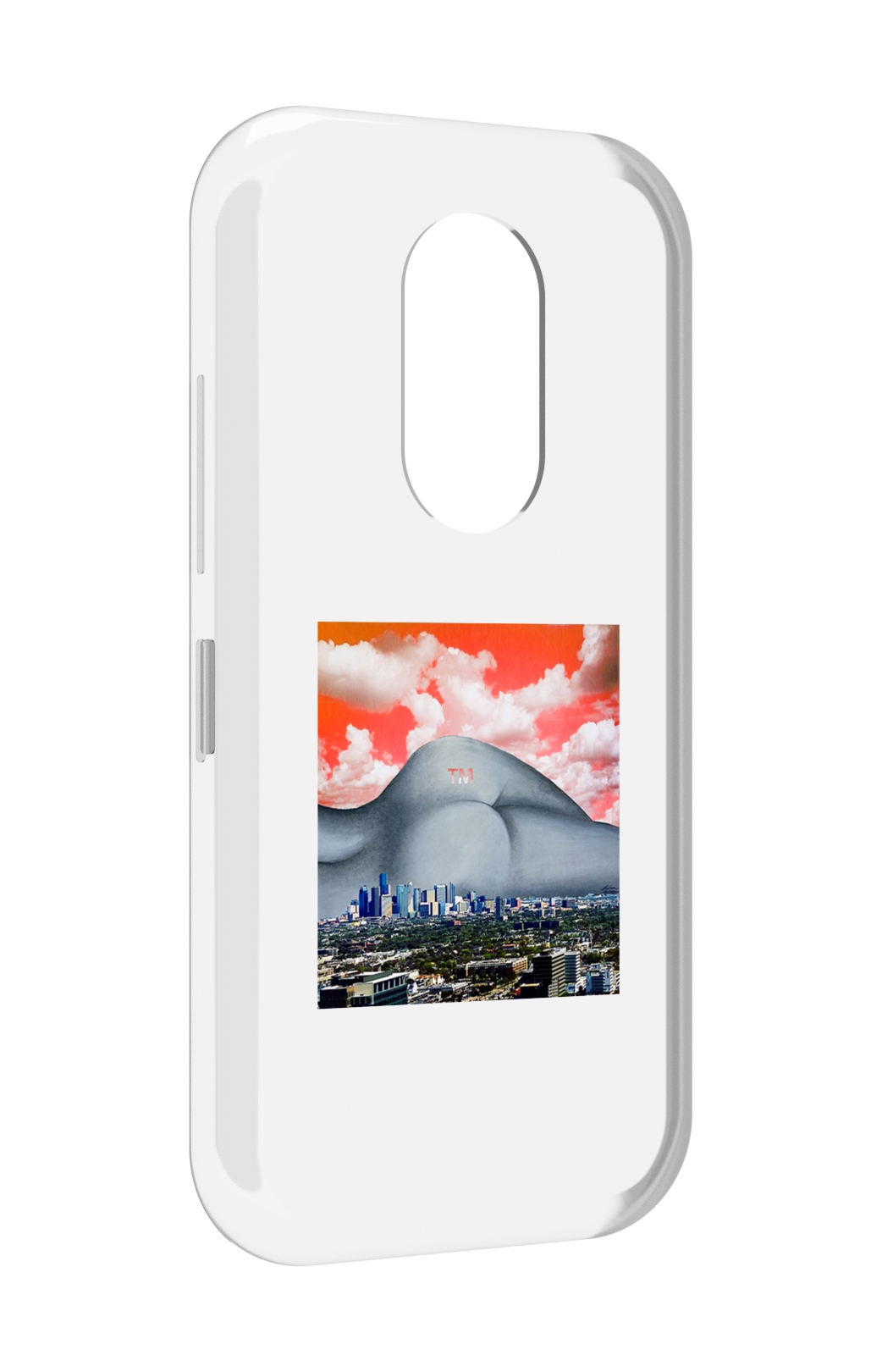 

Чехол MyPads город с девушкой на фоне для Doogee S61 / S61 Pro, Прозрачный, Tocco